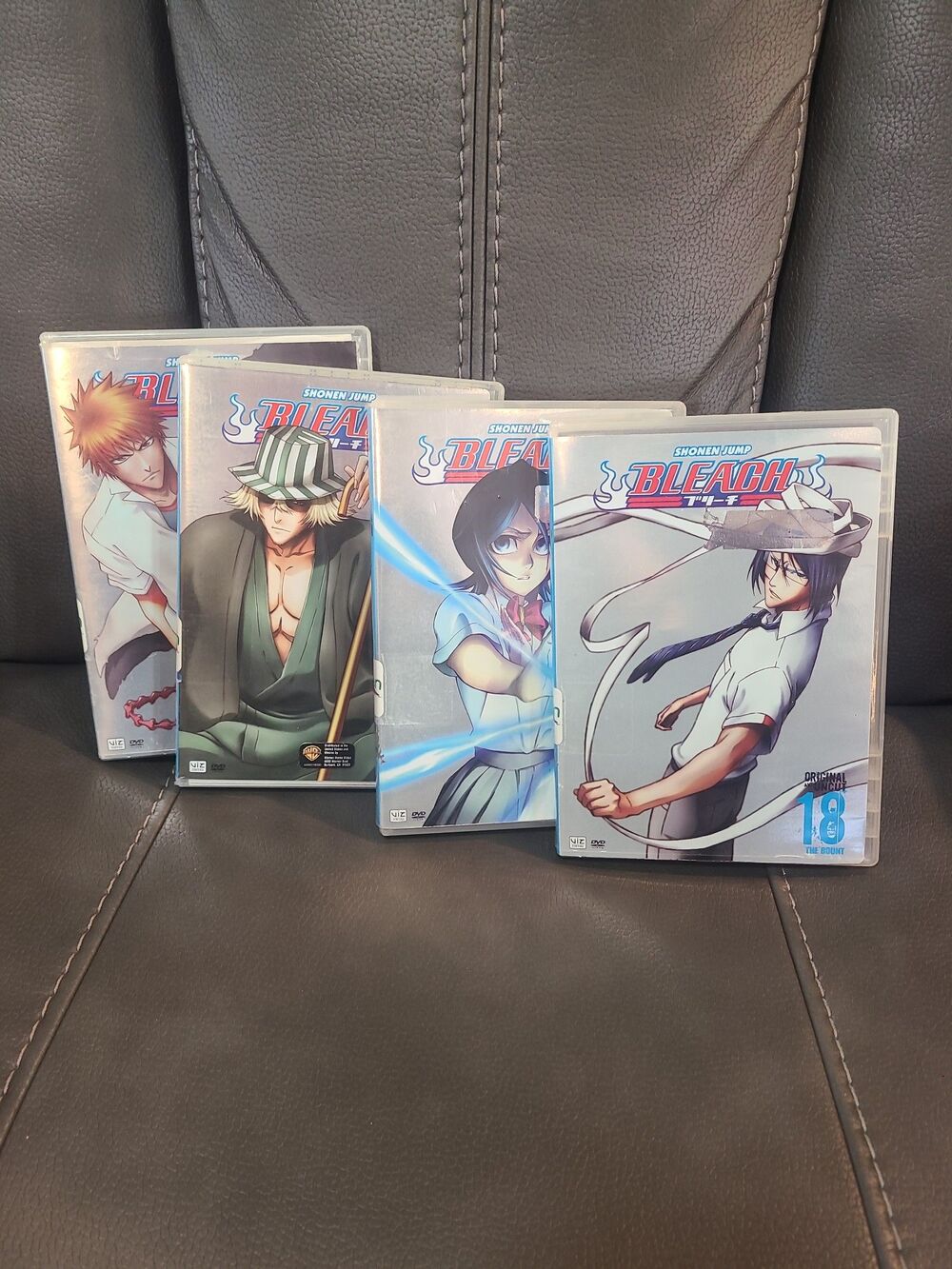 Bleach Anime DVD Lot 16-19 Former Library